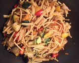 Foto del paso 4 de la receta: Wok de verduras y fideos