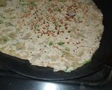 पालक और प्याज़ के पराठे (palak aur pyaz ke parathe recipe in Hindi) रेसिपी चरण 4 फोटो