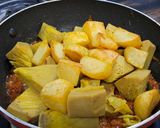 A picture of step 8 of Arunachal Pradesh Style Jackfruit Potato Curry.