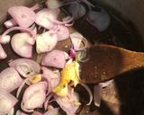 A picture of step 3 of Smokey Saudi chicken mandi.مندى بالدجج.
