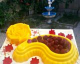 عکس مرحله 1 از دستور پاناکوتای زعفرانی مغزدار