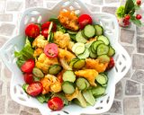 A picture of step 5 of Cauliflower Karaage Salad.