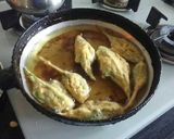 A picture of step 1 of Palak ke patto ke pakode.