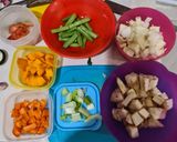 Foto langkah ke 1 dari resep Sayur Lodeh Terong.