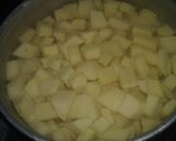 Foto del paso 1 de la receta: Tortilla de papas y acelga con ensalada de la huerta