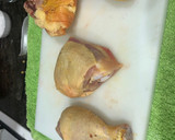 Foto del paso 1 de la receta: Pollo al horno con cebolla y zanahoria