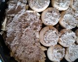 Φωτογραφία βήματος 6 της συνταγής Μανιτάρια γεμιστά με 3 τυριά και πιπεριά