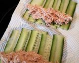 Hình bước làm 2 của món Cá ngừ dưa leo