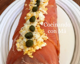 Foto del paso 6 de la receta: Arrollado de Atún y Salmón