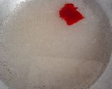 A picture of step 3 of Motichoor Laddoo.