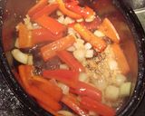 A picture of step 4 of Braised Chicken w/ Peppers.