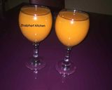 A picture of step 3 of Carrot drink.