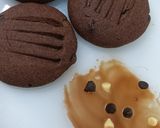 A picture of step 6 of Chocolate ragi sugarfree cookies.