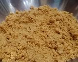 A picture of step 5 of Roohafza Coconut Sandesh.