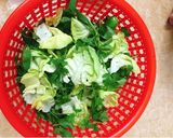 Hình bước làm 1 của món Bún nước tương eatclean