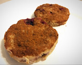 Foto del paso 7 de la receta: Mug cake light o muffin de arándanos y avena al microondas