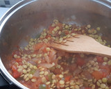 Foto del paso 4 de la receta: Lentejas con langostinos