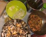 Chicken With Wild Mushrooms in Cream Sauce Finished With Parmesan / Serrano Ham recipe step 1 photo