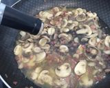 Foto del paso 6 de la receta Risotto de jamón y champiñones improvisado