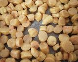 A picture of step 6 of Rajasthani gatta pulav.