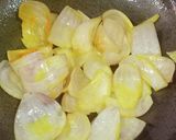 A picture of step 1 of Aloo Bhindi/ Okda Sabji.