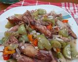 Oseng Cumi Tomat Hijau langkah memasak 5 foto