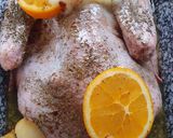 Mézes-narancsos egész kacsa recept fázis 2 fotója