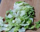 Foto del paso 3 de la receta: Ensalada de pasta y pollo con vinagreta de soja