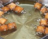A picture of step 3 of Maida biscuit or diamond cuts biscuit.