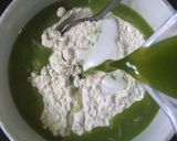 Foto langkah ke 4 dari resep Dadar Gulung Pandan.