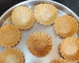 A picture of step 2 of American corn poori chat.