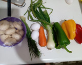 Foto del paso 1 de la receta: 🍄Pastelitos de Champiñón con arroz al curry 🍚