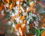 A picture of step 4 of British-Style Chicken Pie.