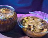 A picture of step 6 of Karonda pickle (Bihari style).