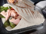 Fajita de salmón