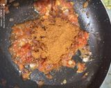 A picture of step 2 of Oats Pav Bhaji.