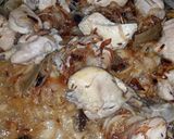 A picture of step 2 of Hara Chicken Chana Pulao.
