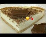 صورة لخطوة 3 من وصفة تشيز كيك بطريقتي🍰🍫🍫
