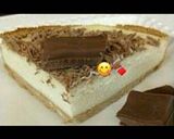صورة لخطوة 3 من وصفة تشيز كيك بطريقتي🍰🍫🍫