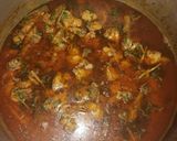 A picture of step 7 of Chicken ka salan.