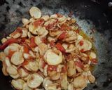A picture of step 4 of 3 spice-Arvi ki bhujya.