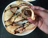 A picture of step 6 of Chocolate gujhiya.