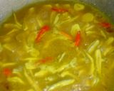 Foto langkah ke 3 dari resep Pallumara mairo | teri basah kuah asam..# Makassar Sul-sel.