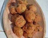 Foto langkah ke 7 dari resep Bola-Bola Tempe Pedas Manis.