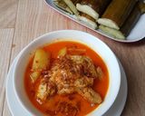 Foto langkah ke 6 dari resep Kari ayam pedas.