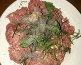 A picture of step 1 of Home made Burger.