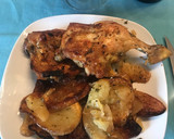 Foto del paso 5 de la receta: Pollo deshuesado con patatas