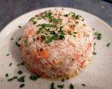 Une image de l'étape 5 de Riz frit et riz frit au kimchi.
