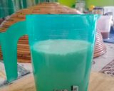 Gambar langkah 2 resipi Susu Pisang.