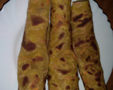 A picture of step 5 of Carrot chapati#wheatflourchallenge#4wkschallenge.
